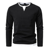 Coen™ Casual Homme Longsleeve avec Col V