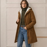 Marjorie | Veste Douillette Imperméable avec Capuche