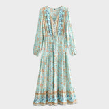 Núria - Robe Longue Florale