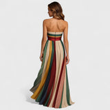 Renata - Robe colorée sans manches