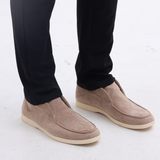 Mason | Mocassin Suédé Homme à Enfiler Mi-Haut