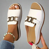 Elle - Sandale à talons confortables