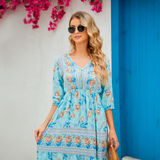 Clara - Robe Florale Élégante