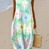 Louna - Robe à Fleurs Pastel