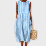 Isabela - Robe Maxi Artistique