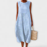 Isabela - Robe Maxi Artistique
