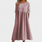 Manuela - Robe en Coton Aéré