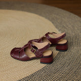 Amaya | Chaussures en Cuir Véritable