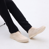 Mason | Mocassin Suédé Homme à Enfiler Mi-Haut