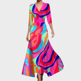Isadora - Robe maxi premium faite à la main