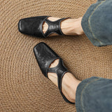 Dessa | Mules en Cuir Véritable