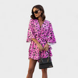 Carla - Robe Florale Courte