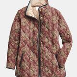 Veradette | Veste à Imprimé Floral Rétro