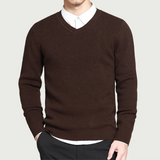 Pull V-Cou Décontracté pour Hommes
