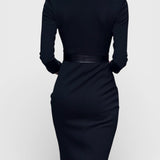 Camilla | Robe Enveloppante Élégante Cintrée