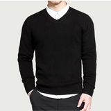 Pull V-Cou Décontracté pour Hommes