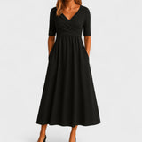 Ida | Robe Midi Élégante