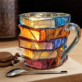 Tasse Unique en 3D pour les Passionnés de Littérature