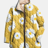 Goldenray | Veste à Motif Marguerite Charmante
