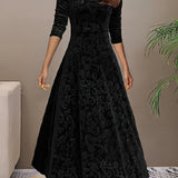 Vespera | Robe Midi Florale Élégante