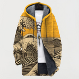Lennox | Manteau à Motif Vague