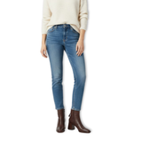 Bottines femme cuir souple à talon carré épais et fermeture éclair latérale