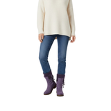 Bottes d’Hiver Femme Mi-Mollet en Suédine – Bottes de Neige Chaudes et Tendance
