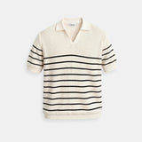 Polo pour hommes à rayures avec manches courtes – Intemporel &amp; Polyvalent