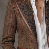 Arabella | Blazer à Panneaux Chevron