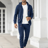 Ensemble de Sport Homme - Confortable, 100% Coton & Design Moderne pour les Jours d'Hiver