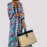 Milene - Robe Longue de Printemps