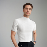 Paolo | Chemise à Manches Courtes Élégante pour Hommes