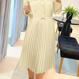 Andreia - Robe Formelle en Coton