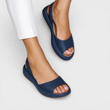 Daniela - Sandales Minimalistes à Bout Ouvert