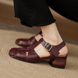 Amaya | Chaussures en Cuir Véritable