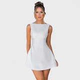 Ana - Robe Courte Élégante