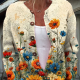 Cardigan Fleurs des Champs Pauline