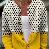 Cardigan Bicolore à Pois Chloé