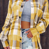 Chemise d'automne à manches longues pour femme