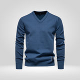 Pull Col V – Pull Tricoté Doux au Style Intemporel
