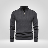 Pull à demi-zip – Pull zip-up tendance pour style et confort