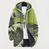 Lennox | Manteau à Motif Vague