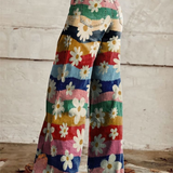 Léon | Pantalons Fleuris Élégants