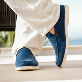 Joseph | Mocassins d'été élégants en daim pour hommes