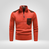 Pull Tricoté pour Hommes – Pull d'Hiver Doux avec Coupe Confortable