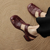 Amaya | Chaussures en Cuir Véritable