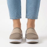 Baskets Mules à Enfiler avec Semelle Épaisse et Maille Respirante