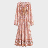 Núria - Robe Longue Florale