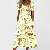 Amélia – Robe Longue de Printemps