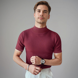 Paolo | Chemise à Manches Courtes Élégante pour Hommes